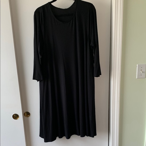 Eileen Fisher Lightweight Viscose Jersey Dress XL - Picture 1 of 11